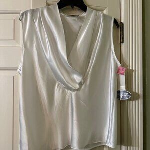 Wondermaid || Vintage || Ivory Sleeveless Top || Size Large || 100% Polyester